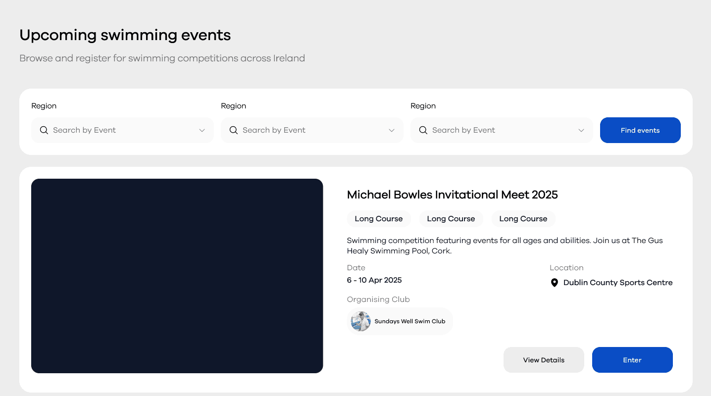 Upcoming events